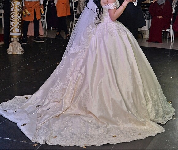 m Beden Prenses model gelinlik