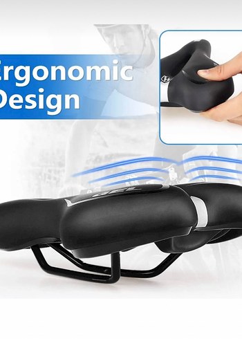 asroya jel rahat yumuşak konforlu geniş bisiklet selesi - Görsel 5