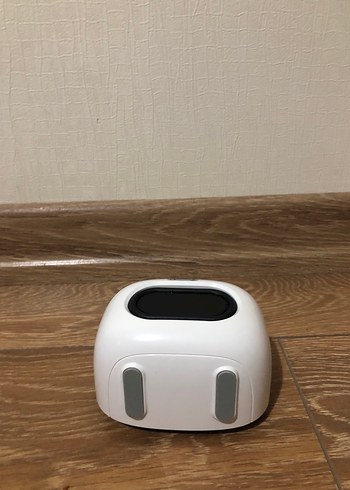 Renkli Işıklı Beyaz Kablosuz Müzik Sistemi - Görsel 4