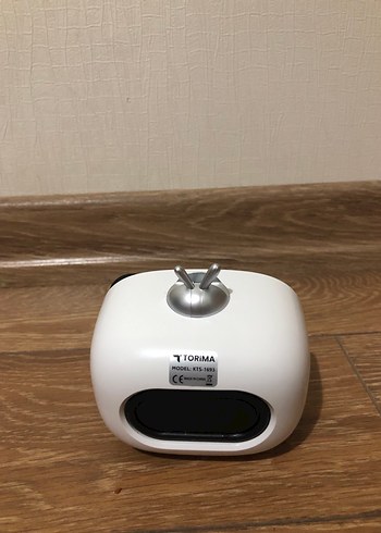 Renkli Işıklı Beyaz Kablosuz Müzik Sistemi - Görsel 3