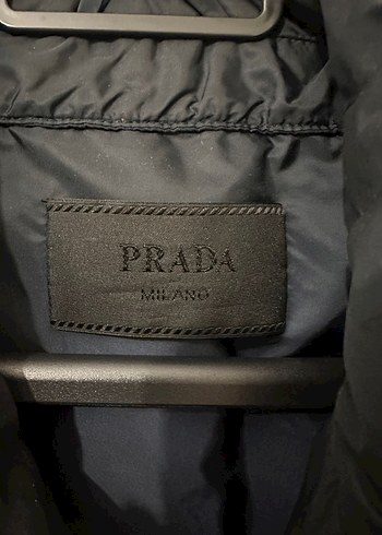 Prada Milano Orijinal Lacivert Mont - Görsel 5