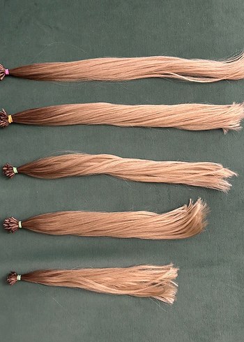 %100 #gerçek tek kafa #ombre #saç - Görsel 2