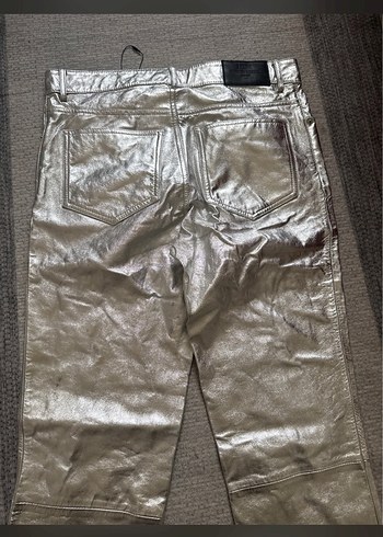 zara steven meisel gerçek deri Erkek Pantolon - Görsel 9