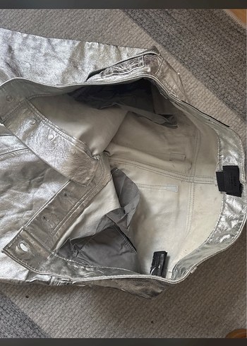 zara steven meisel gerçek deri Erkek Pantolon - Görsel 13