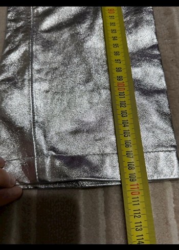 zara steven meisel gerçek deri Erkek Pantolon - Görsel 5