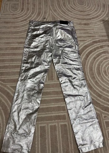 zara steven meisel gerçek deri Erkek Pantolon - Görsel 3