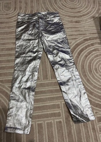 zara steven meisel gerçek deri Erkek Pantolon - Görsel 2