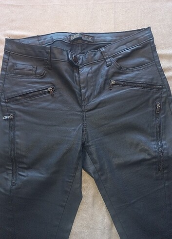 Zara Motorcycle Skinny Pantolon