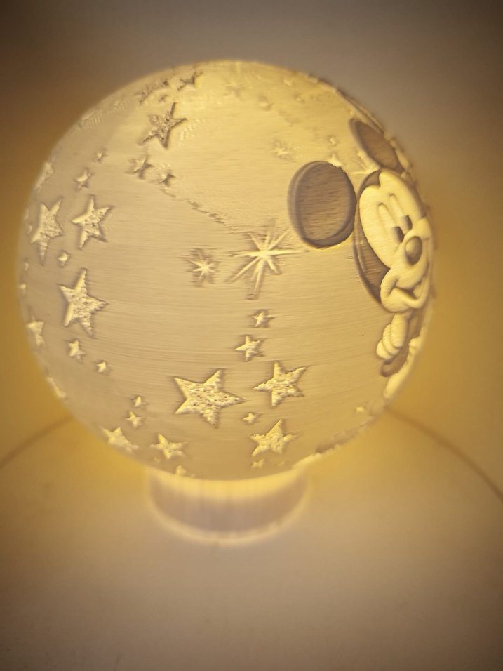 Disney Karakterleri Gece lambasi - Görsel 2