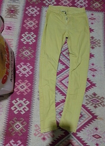 36 Beden Yeşil pantolon 