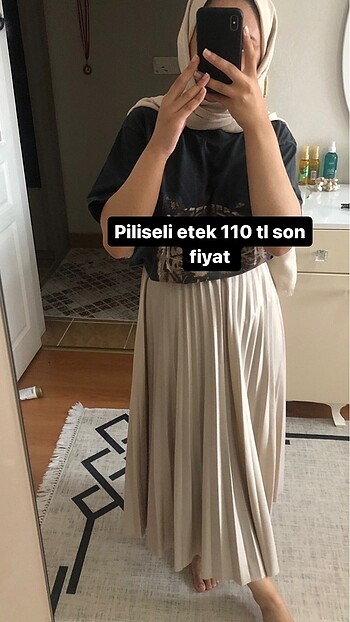 Piliseli etek sorunsuz