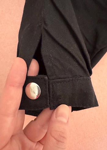 Siyah Beli Bağlamalı Rahat Kadın Pantolon - Görsel 3