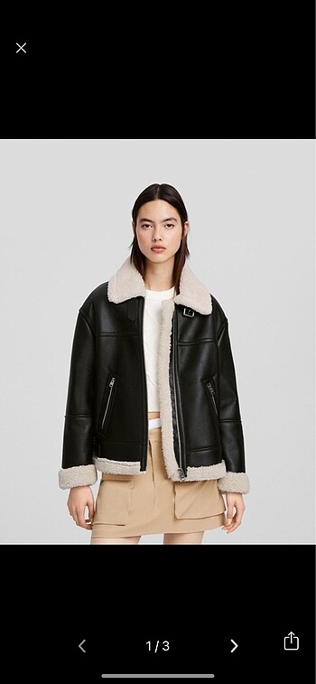 Bershka Biker Ceket