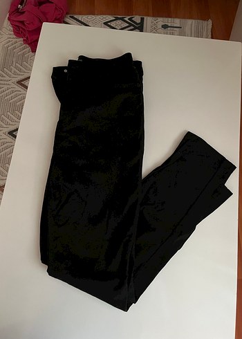 Siyah Kadın mom Pantolon