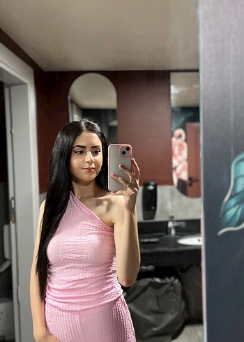 Pembe Mini Tek Omuzlu Kadın takım