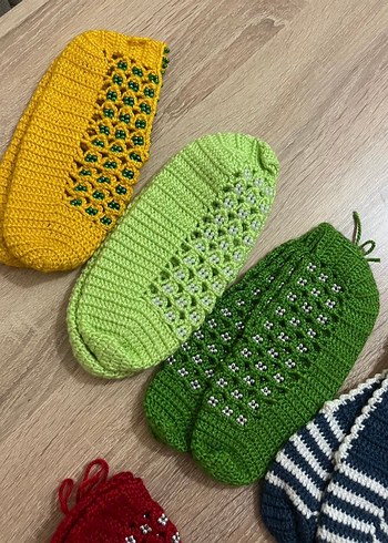 El Örgüsü Renkli Patik Çeşitleri - Görsel 3