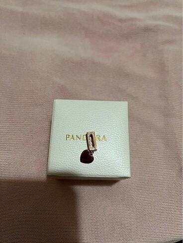 Beden çeşitli Renk Pandora Reflexions Dangling Heart Charm