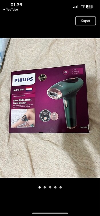 Philips lazer cihazı