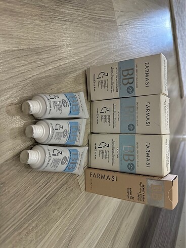 Farmasi BB KREM 1 ve 2 numara Açılmamış Yeni tarihli