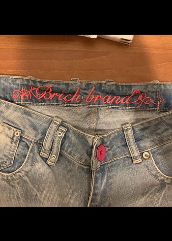 Kadın Açık Mavi Mini Kot Şort Y2K - Görsel 7