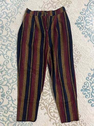 Kaşe çizgili pantolon - Görsel 2