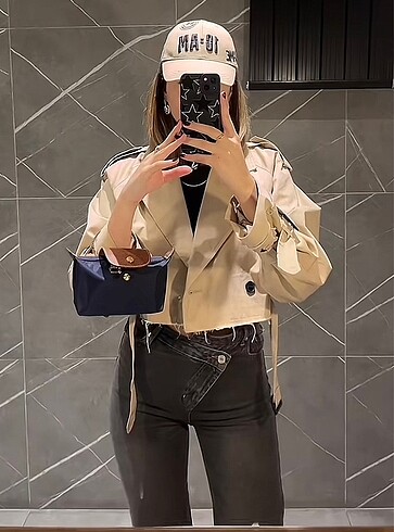 Bel detaylı Jean