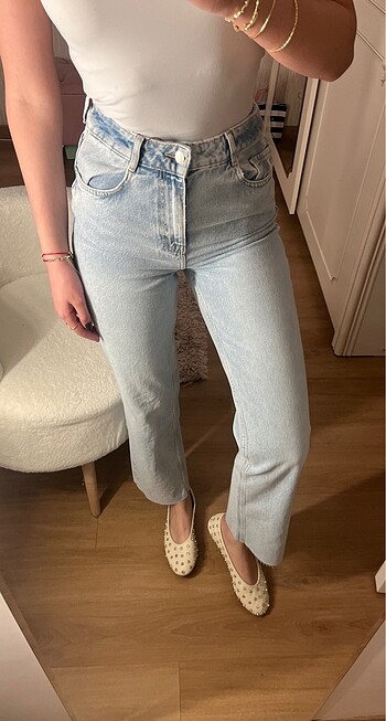 Zara straight jean
