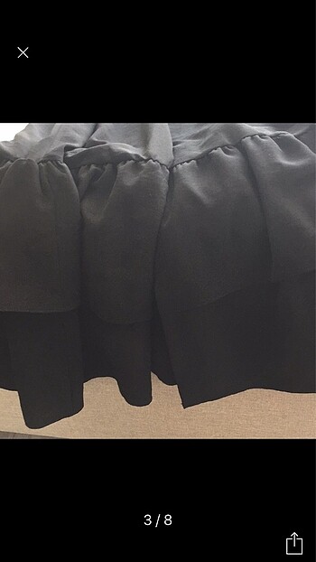 44 Beden siyah Renk Elbise