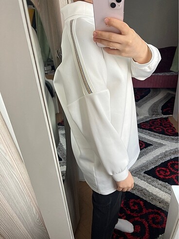 s Beden Krep kumaş tunik
