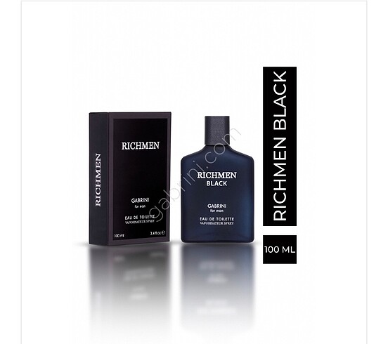 Richmen Black EDT For Man 100 ml