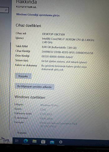 Siyah Monster Dizüstü Bilgisayar - Görsel 6