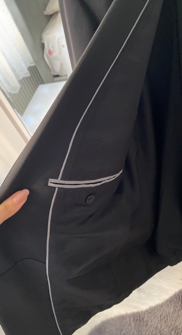 Siyah Regular Fit Erkek Takım Elbise - Görsel 3