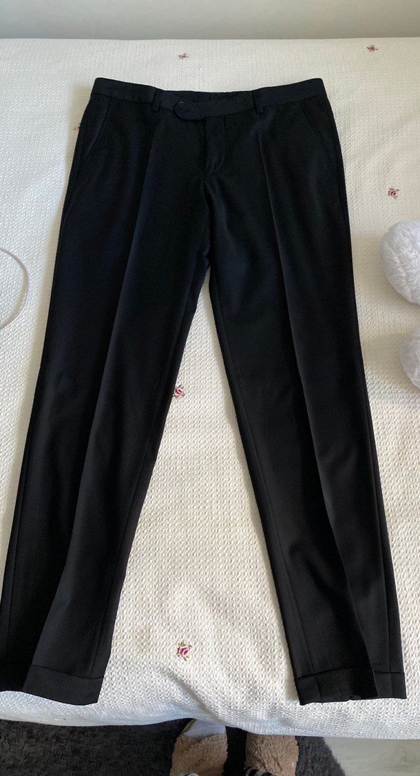 Siyah Regular Fit Erkek Takım Elbise - Görsel 5