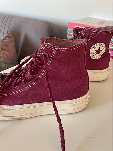 40 Beden Converse Chuck Taylor All Star Lift Platform Workwear Textiles U