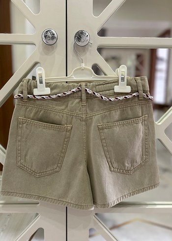Zara kız kot şort - Görsel 4