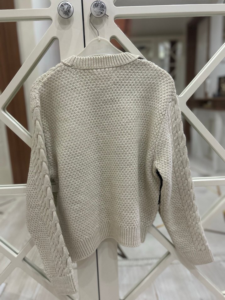 Zara kız triko kazak - Görsel 4