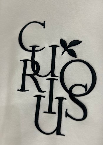 İşlemeli Oversize Kadın Sweatshirt - Görsel 2