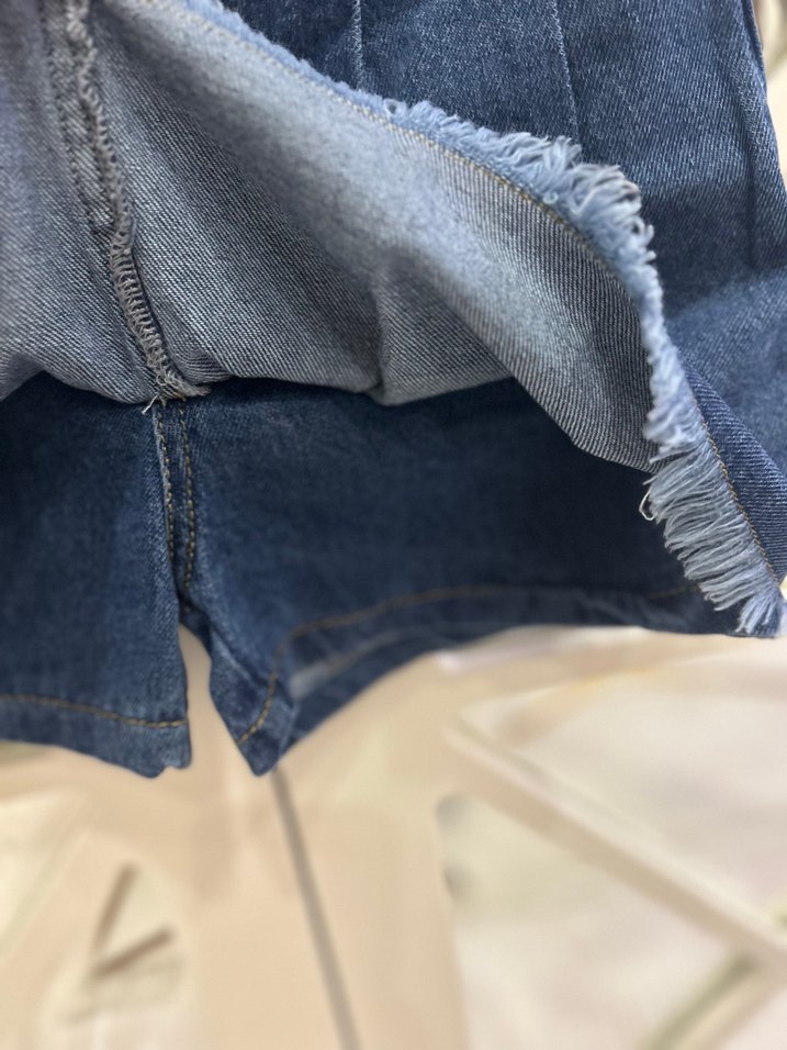 Tyess kot şort etek - Görsel 3