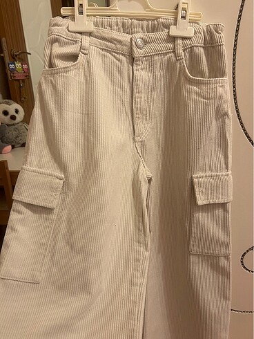 LC Waikiki Kadife fitilli kargo pantolon