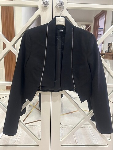 Adil ışık kısa blazer ceket