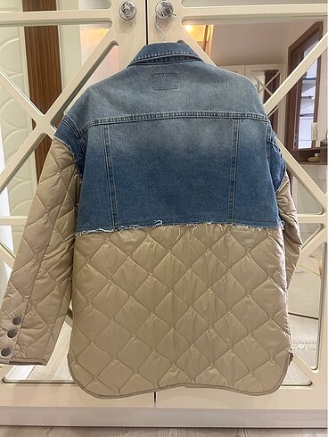 m Beden ten rengi Renk Robin kot detay oversize mont