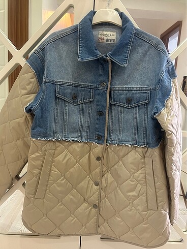 m Beden Robin kot detay oversize mont