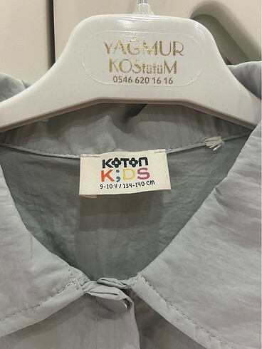 Koton Paraşüt kumaş kız tulum
