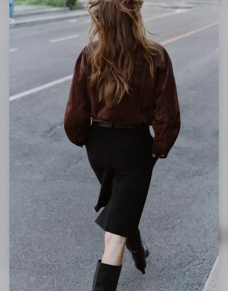 KEMERLİ UZUN BERMUDA - Görsel 3