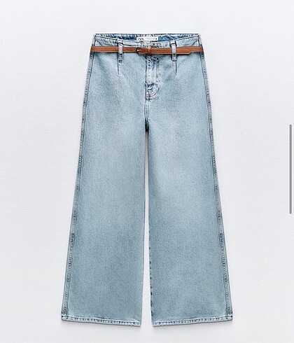m Beden Yüksek bel denim pantolon
