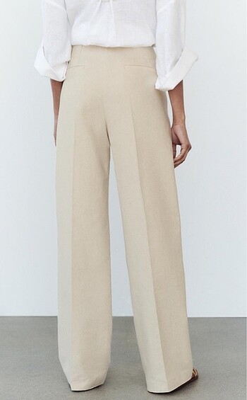 m Beden ten rengi Renk RUSTİK HIGH WAIST PANTOLON