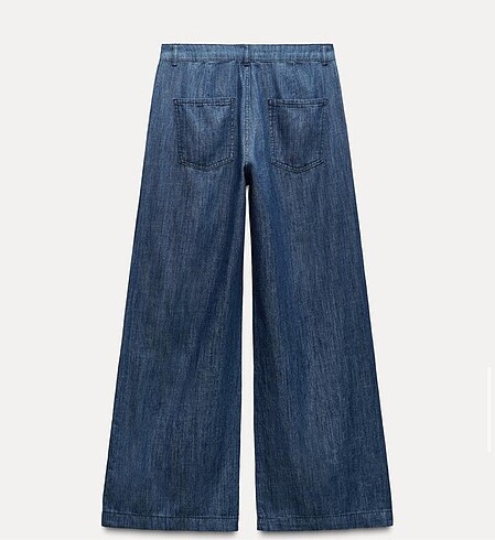 l Beden mavi Renk LOOSE FIT WIDE LEG JEAN