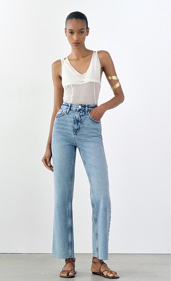 YÜKSEK BEL STRAIGHT FIT JEAN