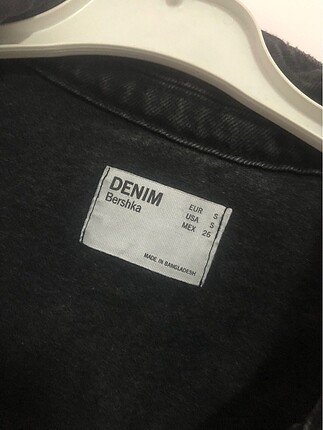 26 Beden siyah Renk Bershka ceket