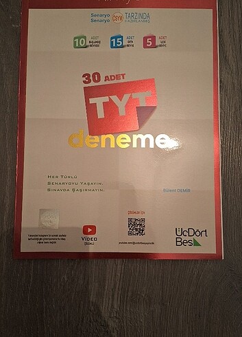 Tyt 30 deneme kimya ucdortbes